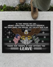 Thank Our Troops Doormat 22.5" x 15" aos-doormat-22-5x15-lifestyle-front-01