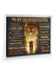 I Believe In You - Amazing Gift For Granddaughter Floating Framed Canvas Prints White tile