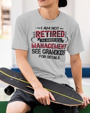 I'm Under New Management See Grandkids For Details - Perfect Gift For Grandpa Classic T-Shirt apparel-classic-tshirt-lifestyle-front-65