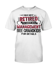 I'm Under New Management See Grandkids For Details - Perfect Gift For Grandpa Premium Fit Mens Tee tile