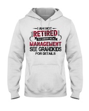 I'm Under New Management See Grandkids For Details - Perfect Gift For Grandpa Hooded Sweatshirt tile