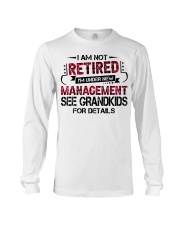 I'm Under New Management See Grandkids For Details - Perfect Gift For Grandpa Long Sleeve Tee tile