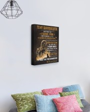 I'm Proud To Be Your Grandfather - Best Gift For Granddaughter 11x14 Gallery Wrapped Canvas Prints aos-canvas-pgw-11x14-lifestyle-front-02