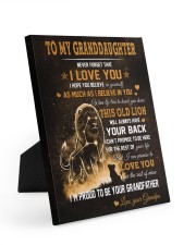 I'm Proud To Be Your Grandfather - Best Gift For Granddaughter Easel-Back Gallery Wrapped Canvas tile