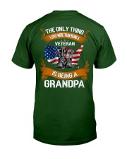Being A Grandpa - Perfect Gift For Grandpa Classic T-Shirt back