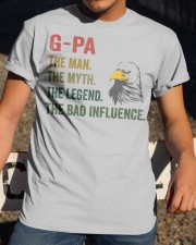The Bad Influence - Best Gift For G-pa Classic T-Shirt apparel-classic-tshirt-lifestyle-28