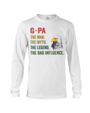 The Bad Influence - Best Gift For G-pa Long Sleeve Tee tile