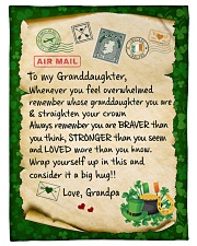 Loved More Than You Know - Great Gift For Granddaughter Small Fleece Blanket - 30" x 40" front