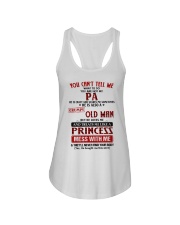 He Loves Me And Treats Me Like A Princess - Best Gift For Granddaughter Ladies Flowy Tank tile