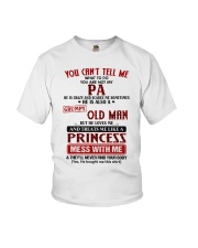 He Loves Me And Treats Me Like A Princess - Best Gift For Granddaughter Youth T-Shirt front
