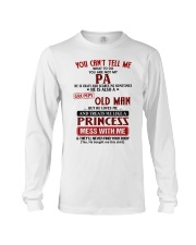 He Loves Me And Treats Me Like A Princess - Best Gift For Granddaughter Long Sleeve Tee tile