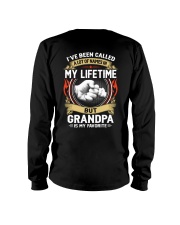 Grandpa Is My Favorite - Perfect Gift For Grandpa Long Sleeve Tee tile