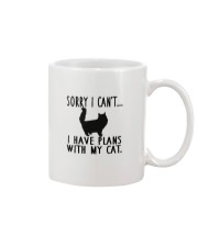 Sorry I Cant I Have Plans with My Cat Mug thumbnail