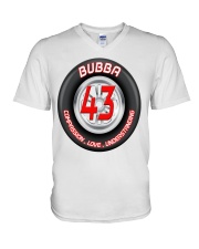 bubba Wallace 43 unisex short sleeve t shirt V-Neck T-Shirt thumbnail