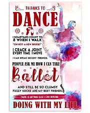 Ballet Thanks To Dance 11x17 Poster front