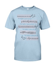 Rhythm Gonna Get You Cardiologist Classic T-Shirt thumbnail