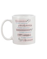 Rhythm Gonna Get You Cardiologist Mug back