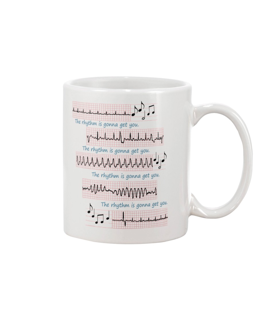 Rhythm Gonna Get You Cardiologist Mug