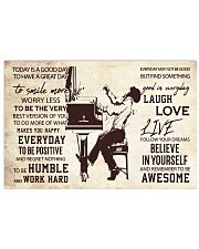 Pianist Today Is A Good Day 17x11 Poster front