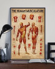 Massage therapist The Human Musculature 11x17 Poster lifestyle-poster-2
