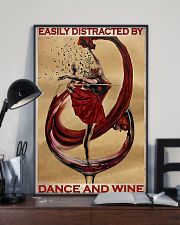 Ballet Easily Distracted By Dance And Wine 11x17 Poster lifestyle-poster-2