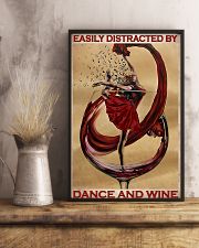 Ballet Easily Distracted By Dance And Wine 11x17 Poster lifestyle-poster-3