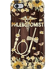 Phlebotomist - Floral butterfly needle Phone Case i-phone-7-case