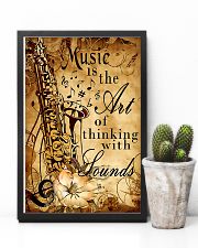 Saxophone The art of thinking with sounds 11x17 Poster lifestyle-poster-8