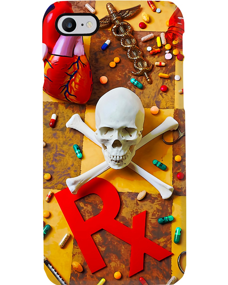 Pharmacist Skull Phone Case
