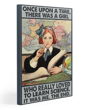 Science Girl 20x30 Gallery Wrapped Canvas Prints thumbnail