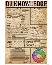 DJ Knowledge 11x17 Poster front