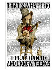 Play Banjo And Know Things 11x17 Poster front