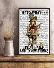 Play Banjo And Know Things 11x17 Poster lifestyle-poster-3