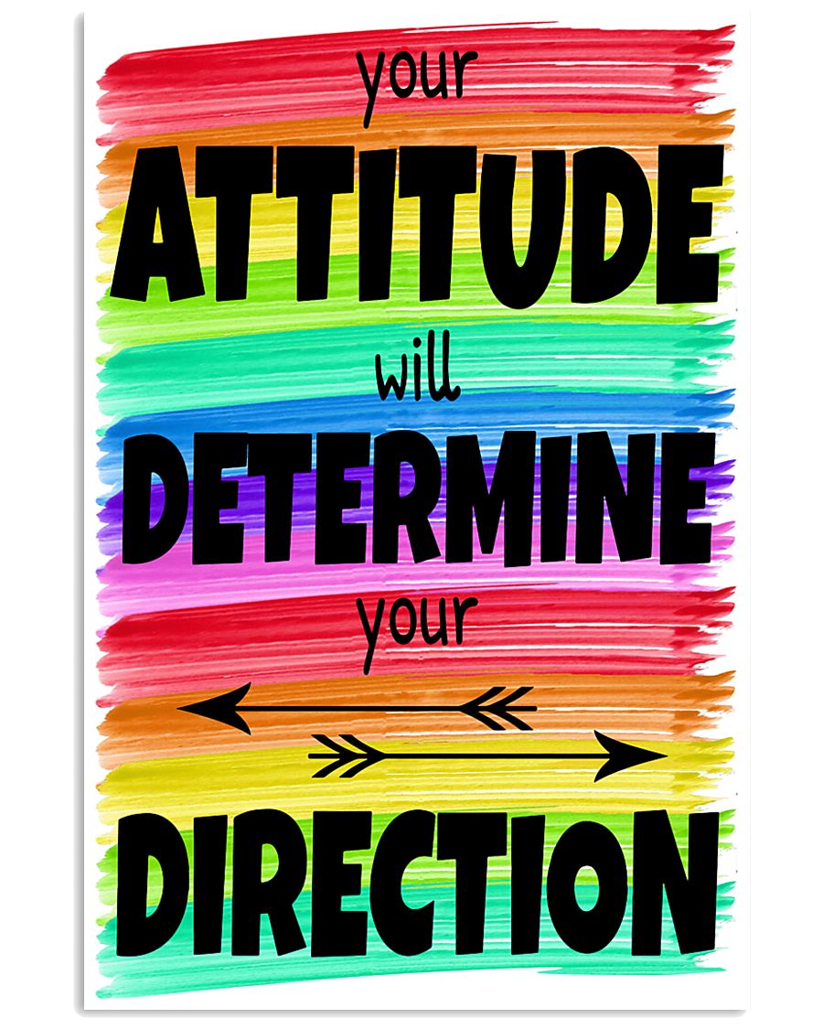 Teacher Your Attitude 11x17 Poster
