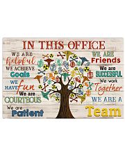 Radiologist we are a team 17x11 Poster front