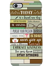 Nurse Today Is A Brand New Day Phone Case i-phone-7-case