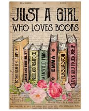 Book Lover Just A Girl Who Loves Books 11x17 Poster front
