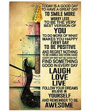 Today Is Good Day Guitar 11x17 Poster front