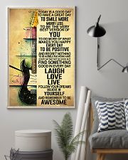 Today Is Good Day Guitar 11x17 Poster lifestyle-poster-1