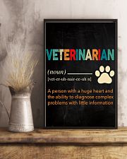 Veterinarian Definition 11x17 Poster lifestyle-poster-3