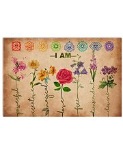 Yoga - I am powerful creative 17x11 Poster front