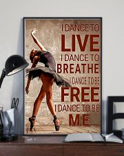 Ballet - I dance to live I dance to breathe 11x17 Poster lifestyle-poster-2