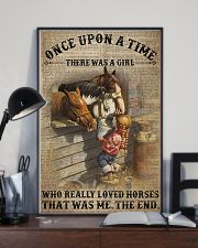There was a girl who really loved horses 11x17 Poster lifestyle-poster-2