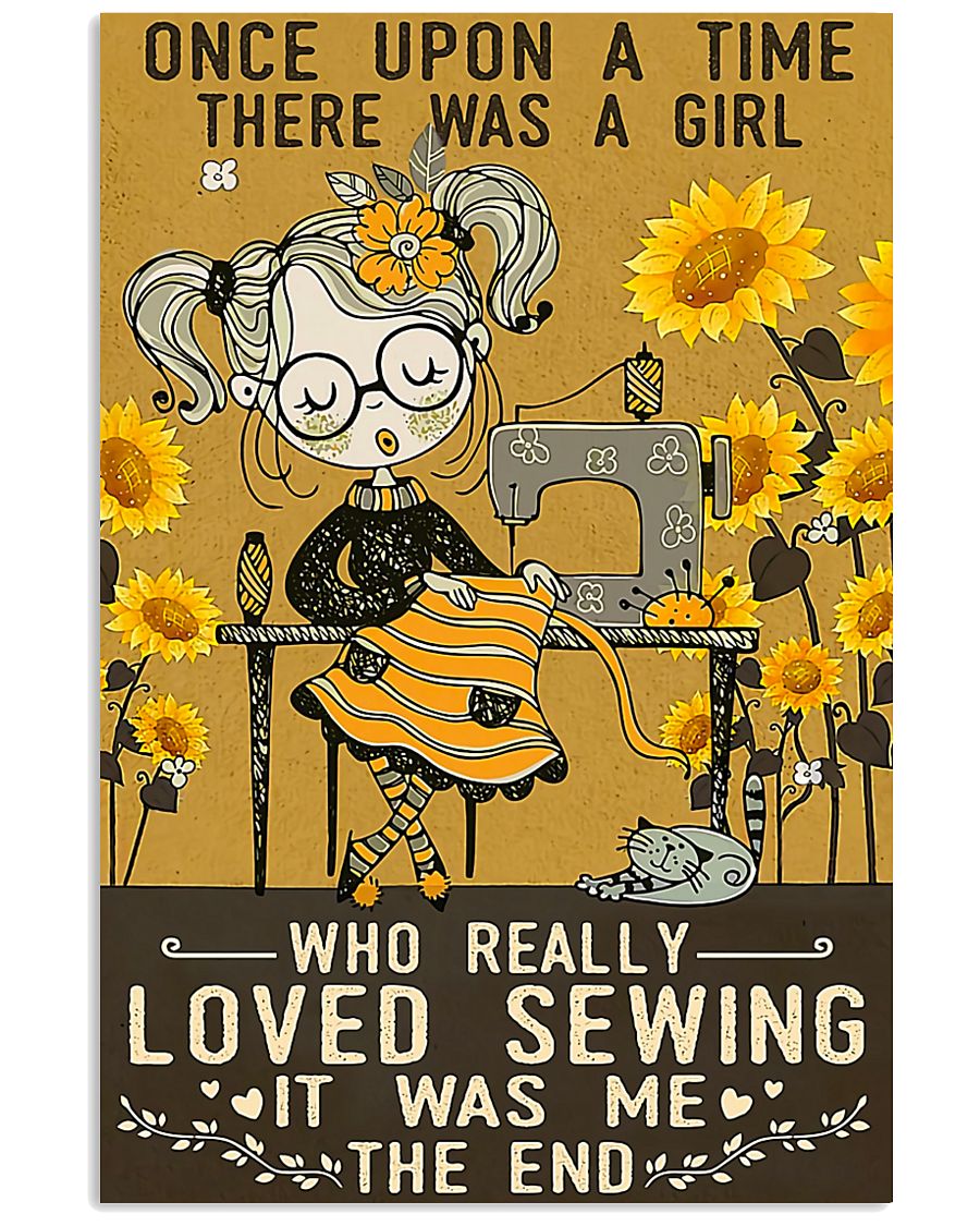 Sewing Girl Once Upon A Time 11x17 Poster
