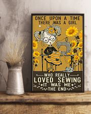 Sewing Girl Once Upon A Time 11x17 Poster lifestyle-poster-3