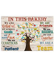 Baker bake In This Bakery 17x11 Poster front