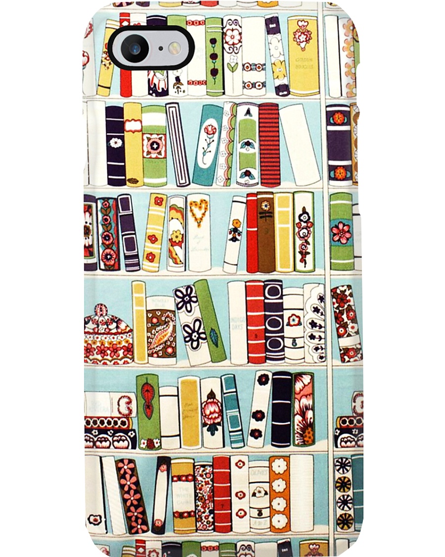 Librarian Floral Books Phone Case