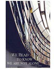 Librarian We Are Not Alone 11x17 Poster front