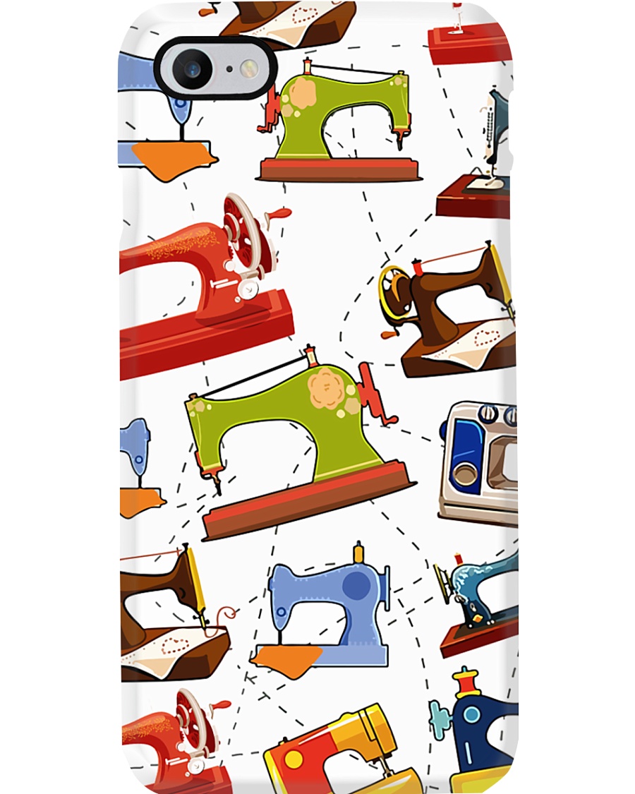 Colorful Sewing Machines Phone Case