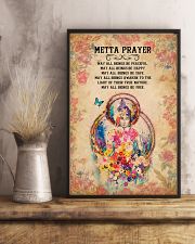 Yoga - Metta Prayer 11x17 Poster lifestyle-poster-3